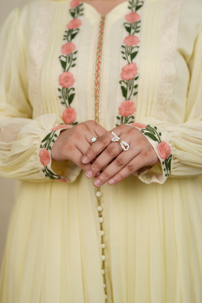 3-piece Long Dress